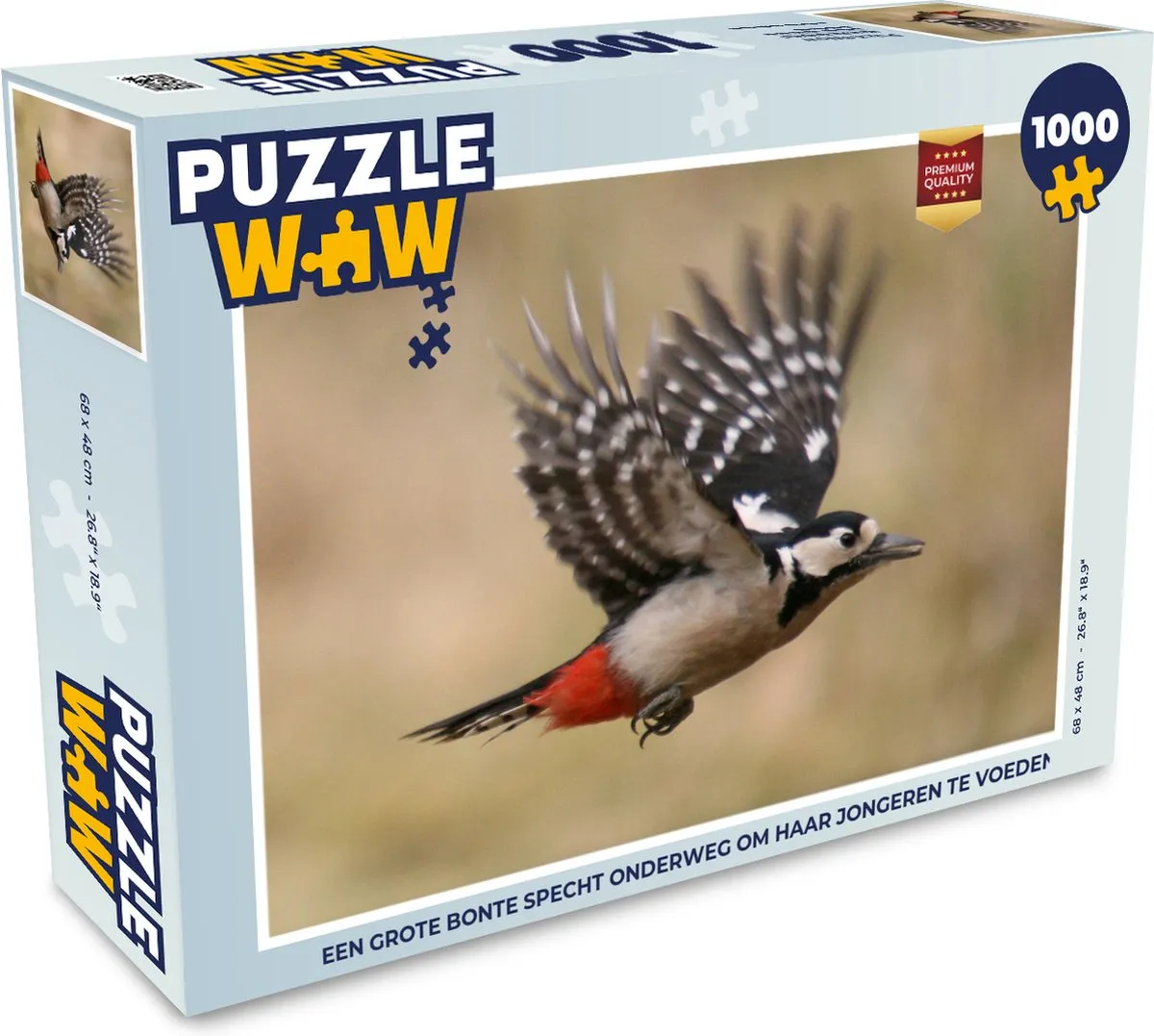 PuzzleWow Legpuzzel 1000 Stuks