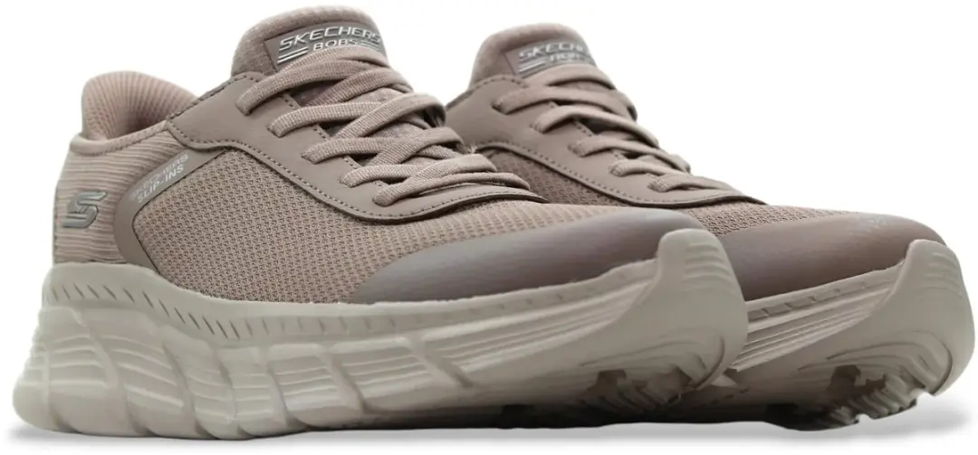 Skechers BOBS Sport B Flex Hi Sneakers - Taupe - afbeelding 5 van 6