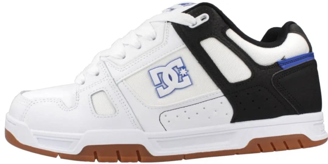 DC Shoes Stag DC01813-100 Heren Sneakers - Wit - Maat 44.5 - afbeelding 2 van 6
