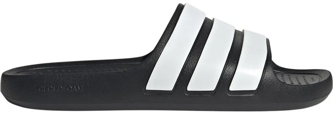 Adidas Adilette Flow Soft-Cushioning Slippers - Zwart/Wit - afbeelding 6 van 6