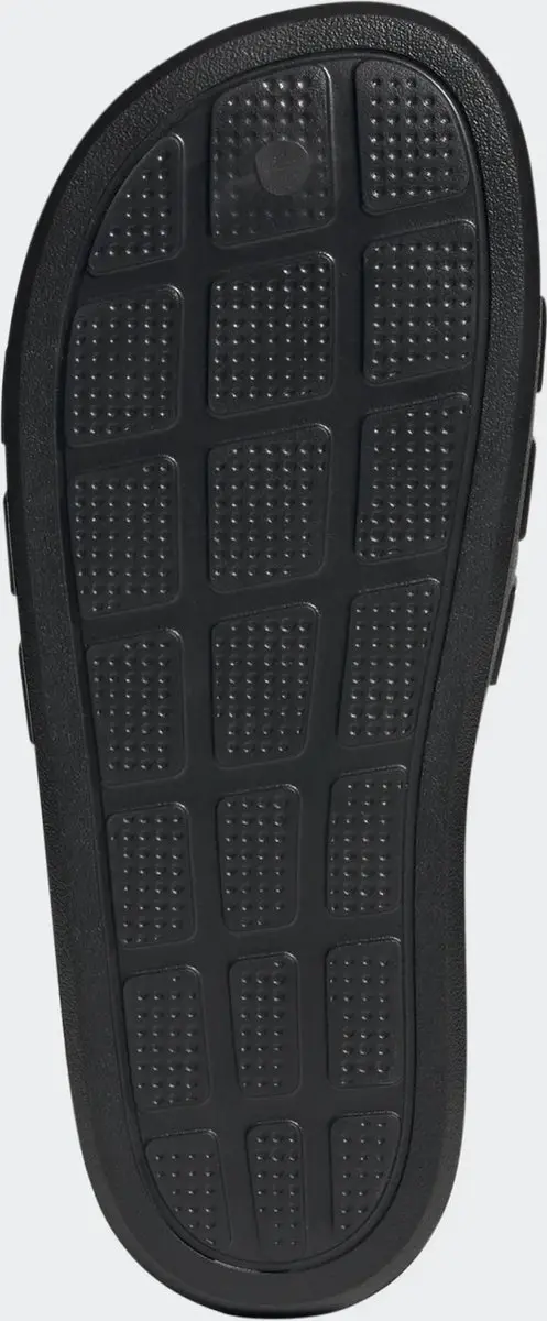 Adidas Adilette Flow Soft-Cushioning Slippers - Zwart/Wit - afbeelding 4 van 6