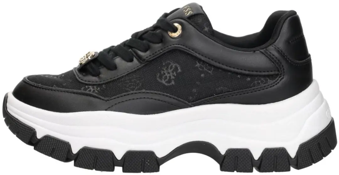 Guess Berrett 2 Sneakers Laag - Zwart - afbeelding 2 van 6