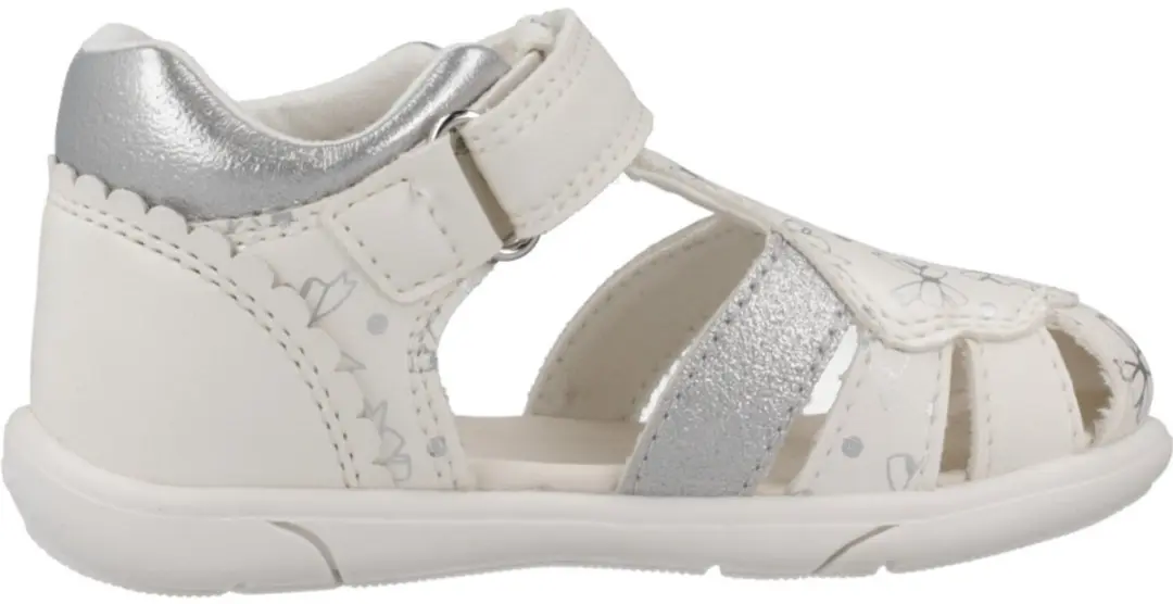 GEOX B SANDAL ZAPITO GIRL Wit 19 EU