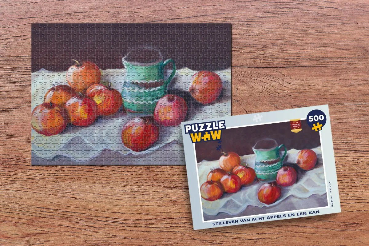 PuzzleWow Appels Legpuzzel 500 Stuks - Multicolor