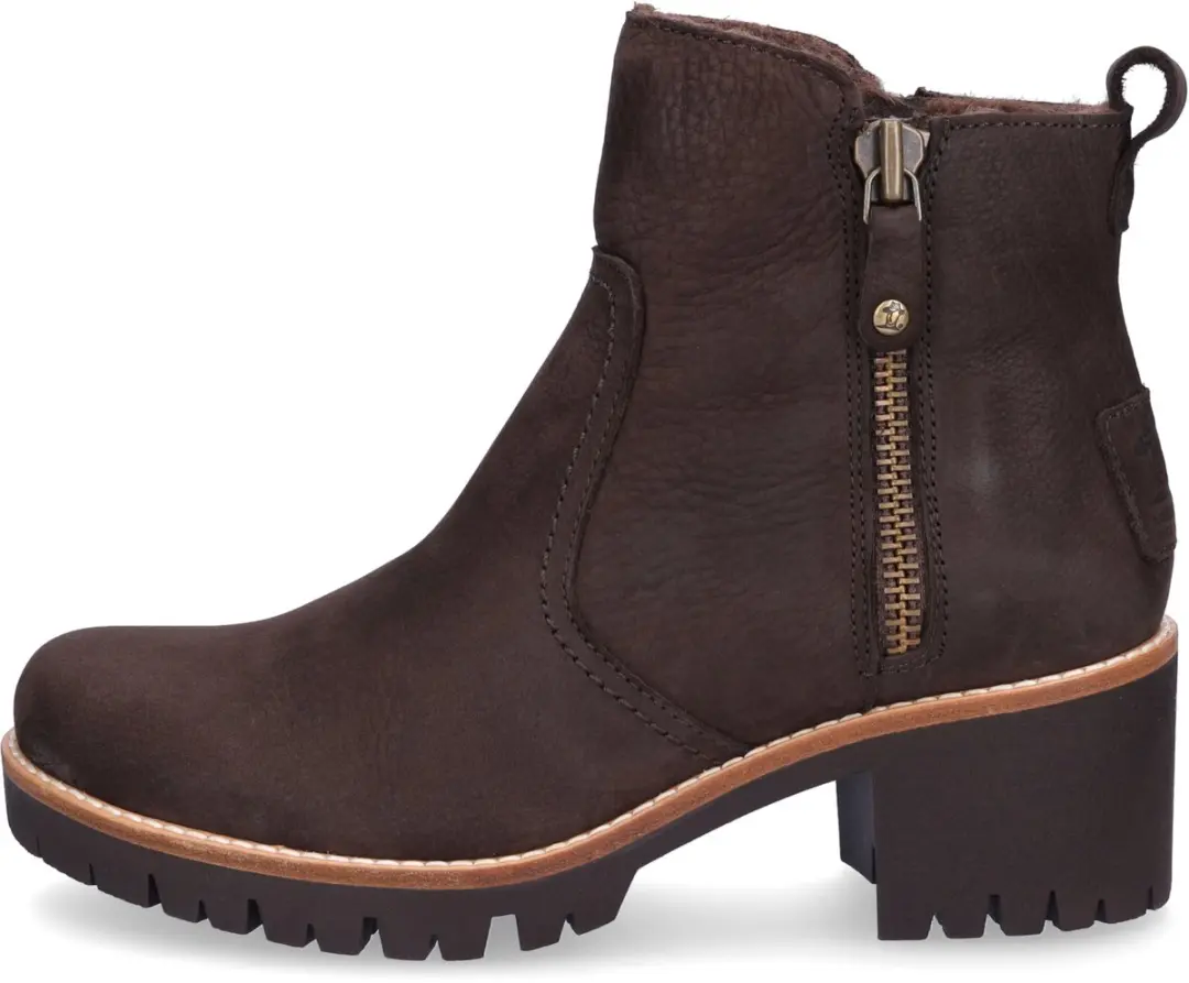 Panama Jack Pauline B19 Dames Enkellaars - Bruin Nubuck - Maat 40 - afbeelding 3 van 6
