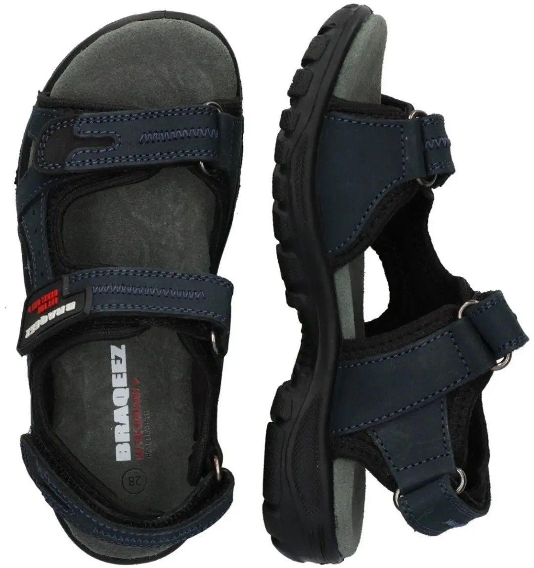 Braqeez 425084-120 Sportsandalen - Blauw - Leer - afbeelding 6 van 6