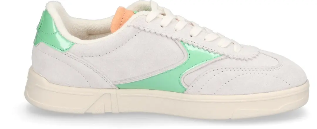 Scotch & Soda dames sneaker Nixie lichtgrijs groen