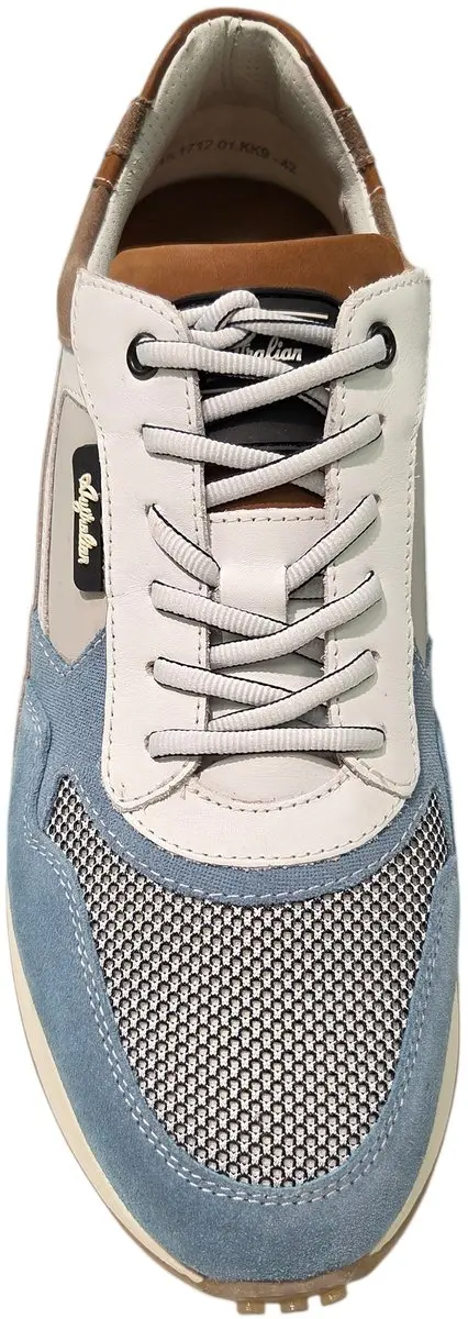 Australian Yamato Sneakers - Leer Grijs Maat 43