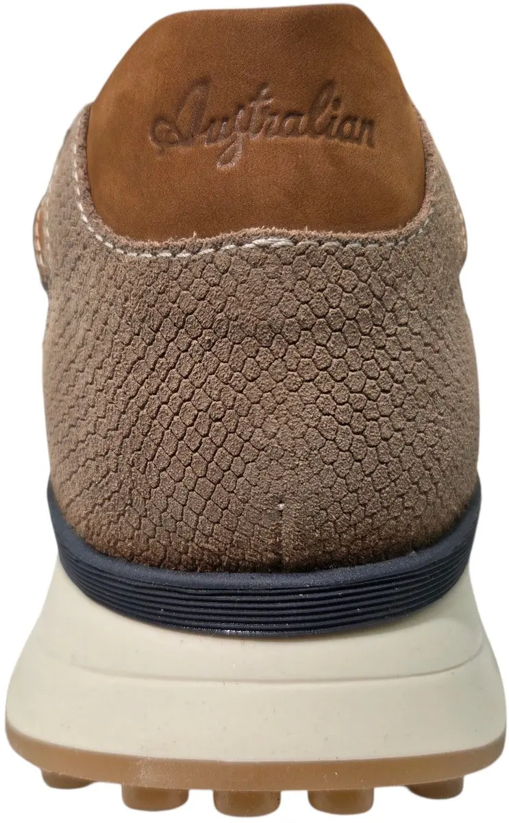 Australian Yamato Sneakers - Leer Grijs Maat 43