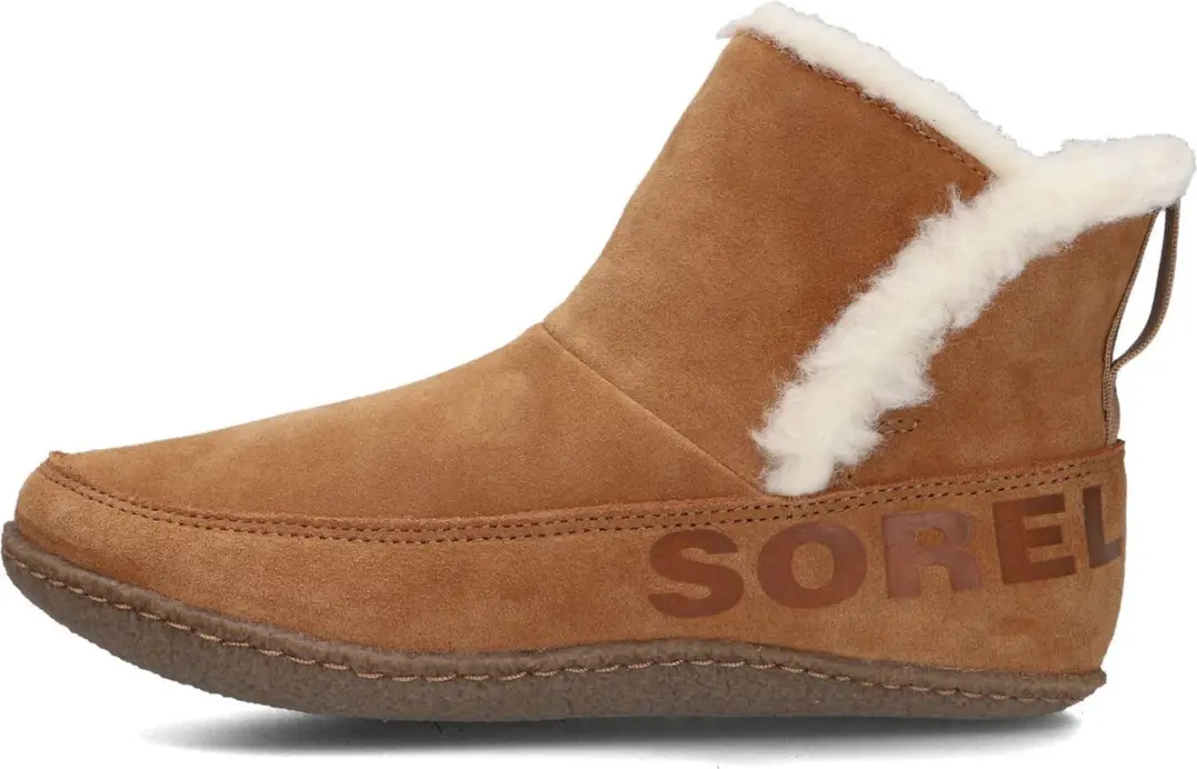 Sorel Nakiska Bootie Pantoffels - Dames 39 - Cognac