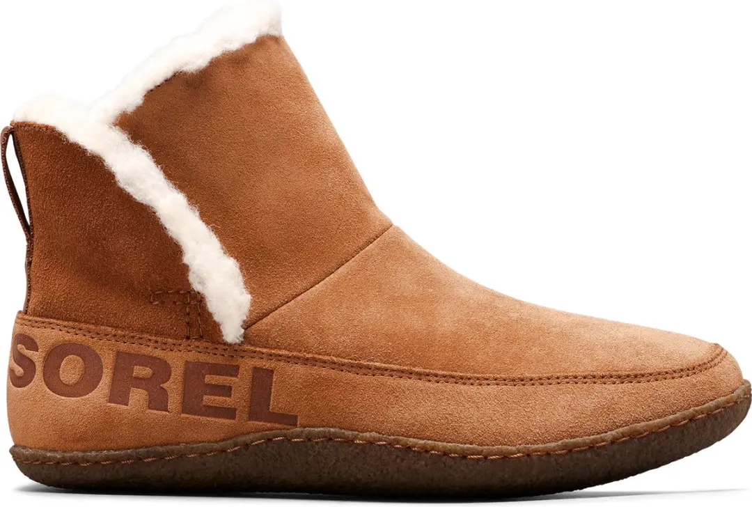 Sorel Nakiska Bootie Pantoffels - Dames 39 - Cognac