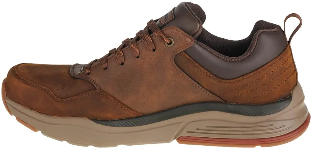 Skechers Benago-Treno Heren Sneakers 46 - Dark Brown - afbeelding 6 van 6