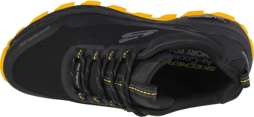 Skechers Max Protect-Liberated 237301-BKYL Sneakers - Zwart - afbeelding 6 van 6