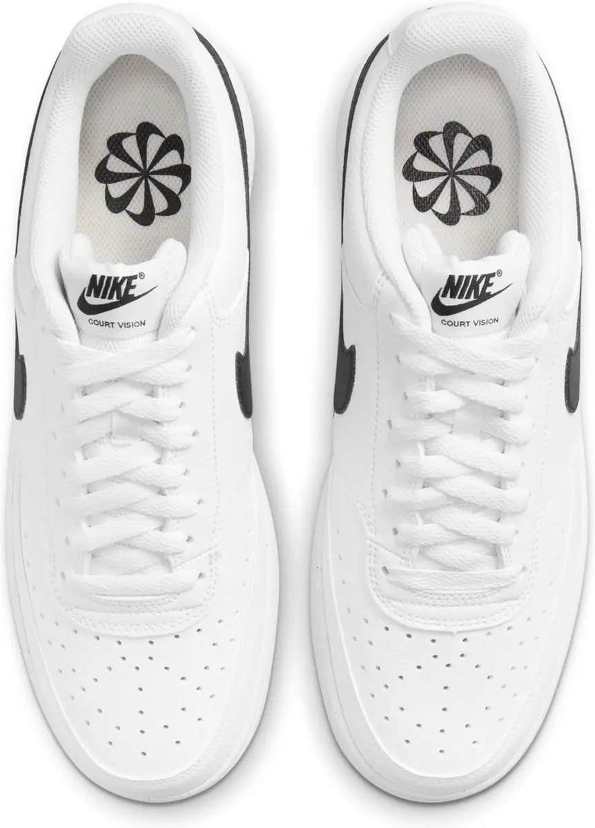 Nike Court Vision Low Next Nature Sneaker - 45.5 - Wit