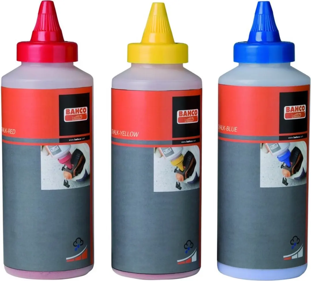 Bahco slaglijnpoeder kalk wit 227g