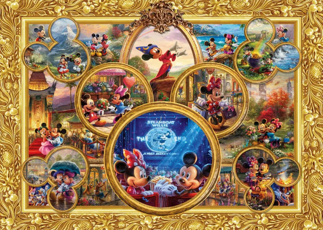 Schmidt Mickey Mouse Legpuzzel 2000 Stuks