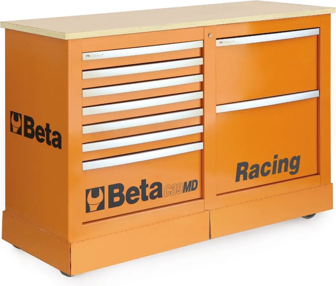 Beta gereedschapswagen Racing MD grijs