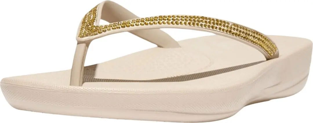 FitFlop Iqushion Teenslipper R08-A20 - 37 - Stone Beige - afbeelding 4 van 6
