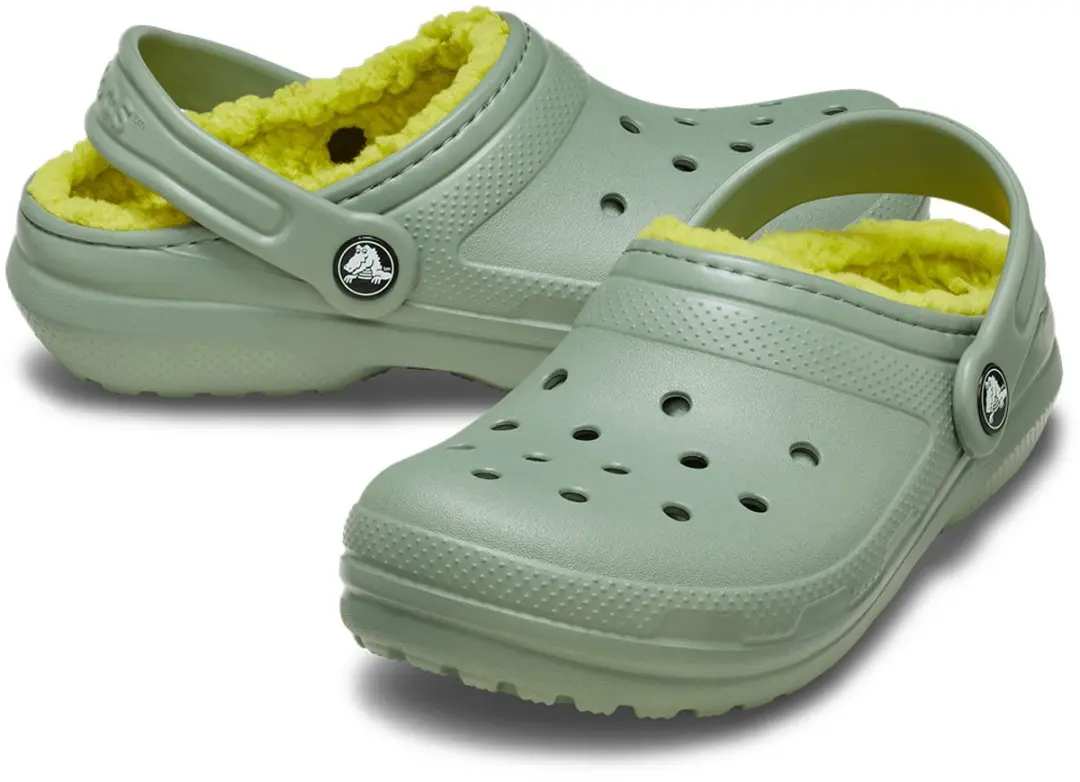 Crocs Classic Lined T Klompen Groen EU 25-26 Jongens,Meisjes