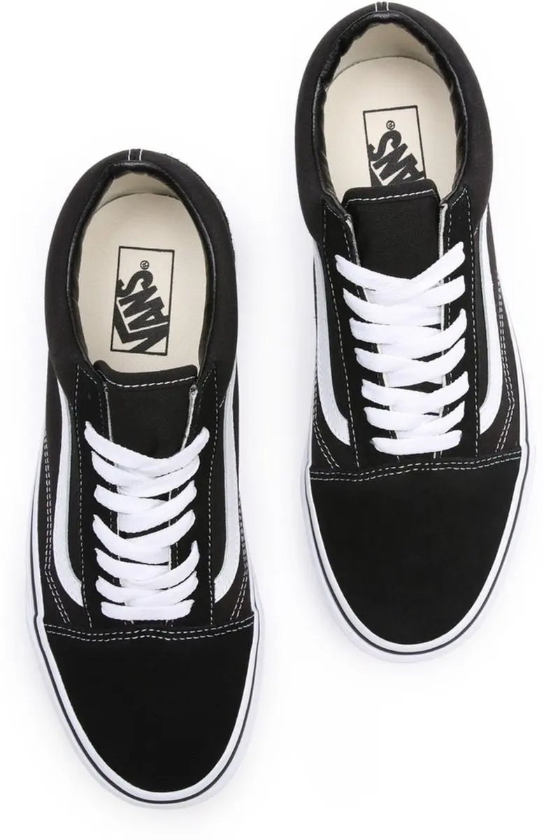 Vans Old Skool Sneakers - Zwart/Wit - afbeelding 3 van 6