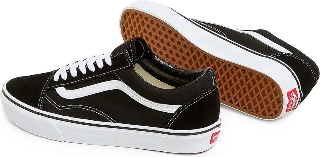 Vans Old Skool Sneakers - Zwart/Wit - afbeelding 2 van 6