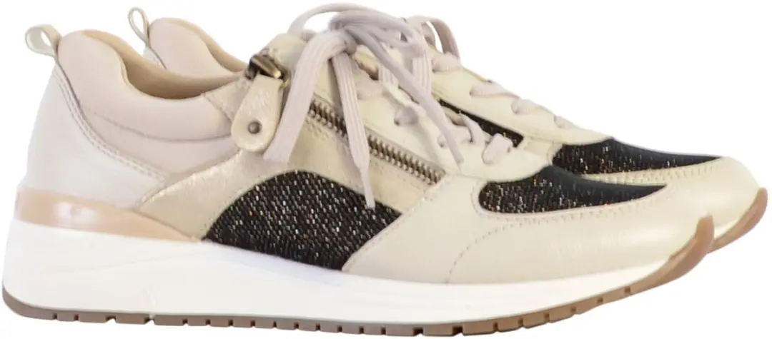 Mason leren sneakers