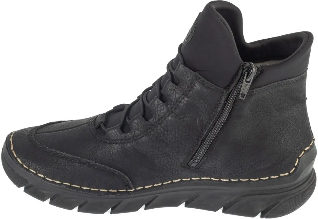 Rieker 55069 Booties - Vrouwen - Zwart - Maat 37