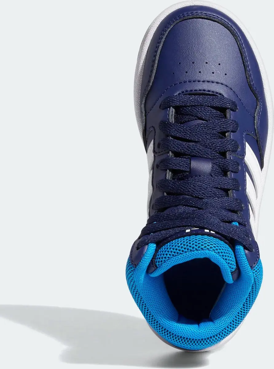 adidas Performance Hoops Mid Schoenen - 38 2/3 - Blauw - afbeelding 5 van 6