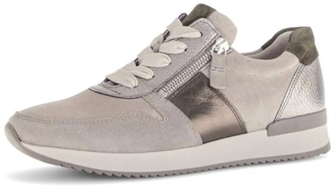 Gabor Dames Sneakers 73.420.12 - Maat 40 - Taupe - afbeelding 6 van 6