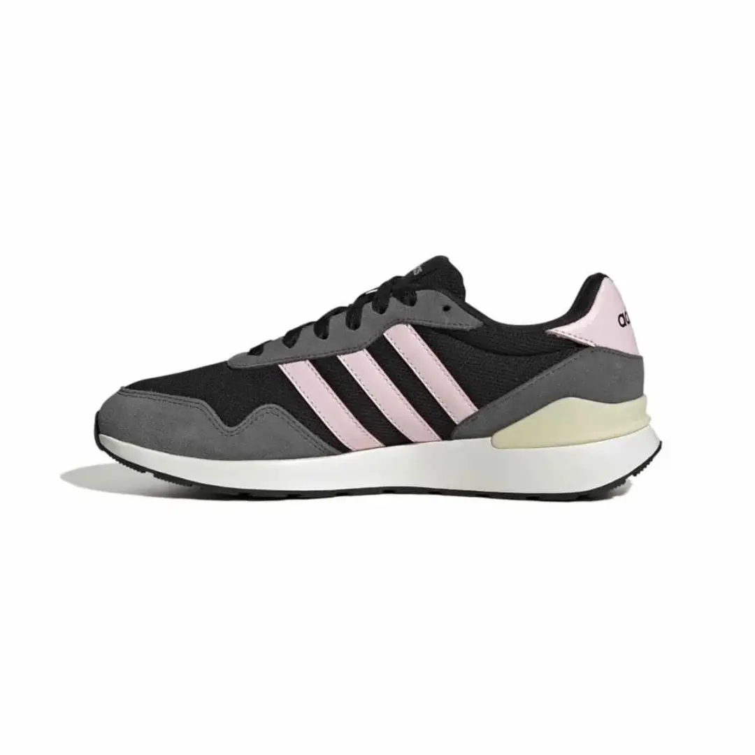 adidas Run 60s 4.0 Schoenen - 38 2/3 - Zwart/Core Pink - afbeelding 3 van 4