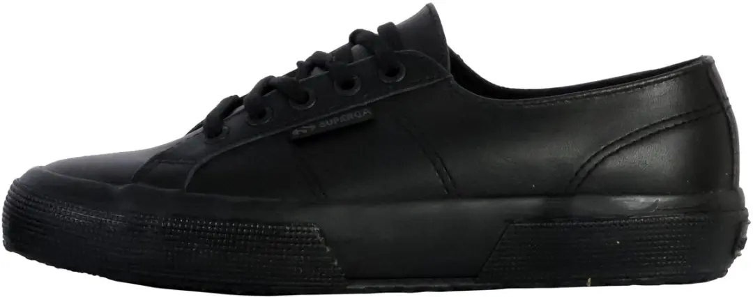 Lage sneakers van nappaleer