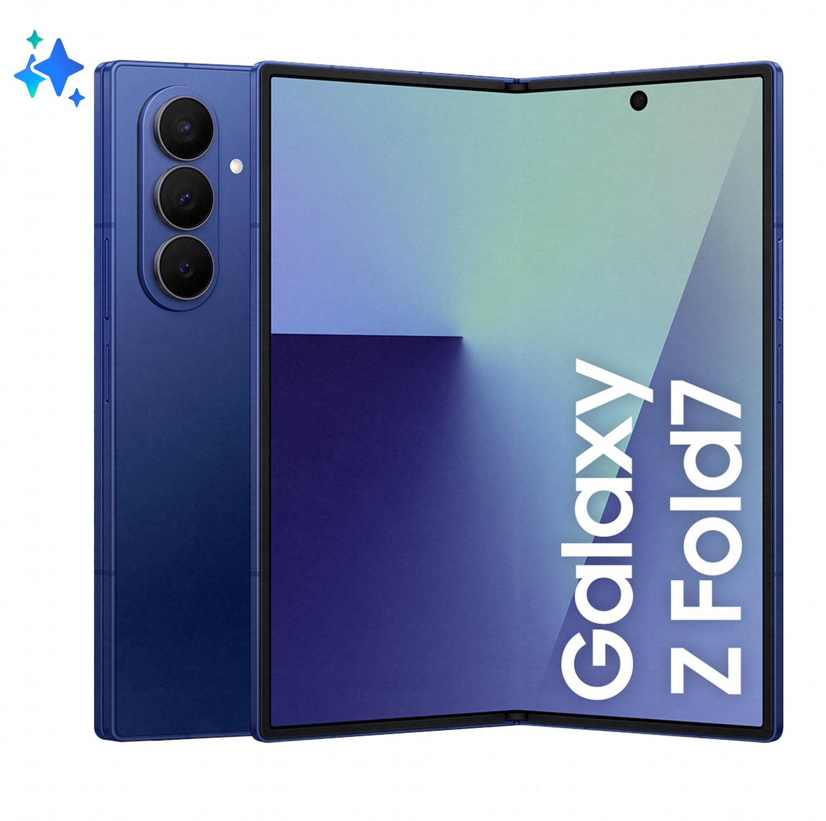 Samsung Galaxy Z Fold7 5G - 256GB - Blue Shadow