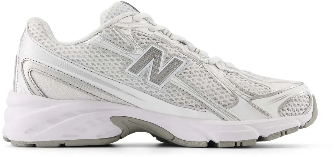 New Balance 740 Dames Sneakers - Wit/Zilver - afbeelding 3 van 6