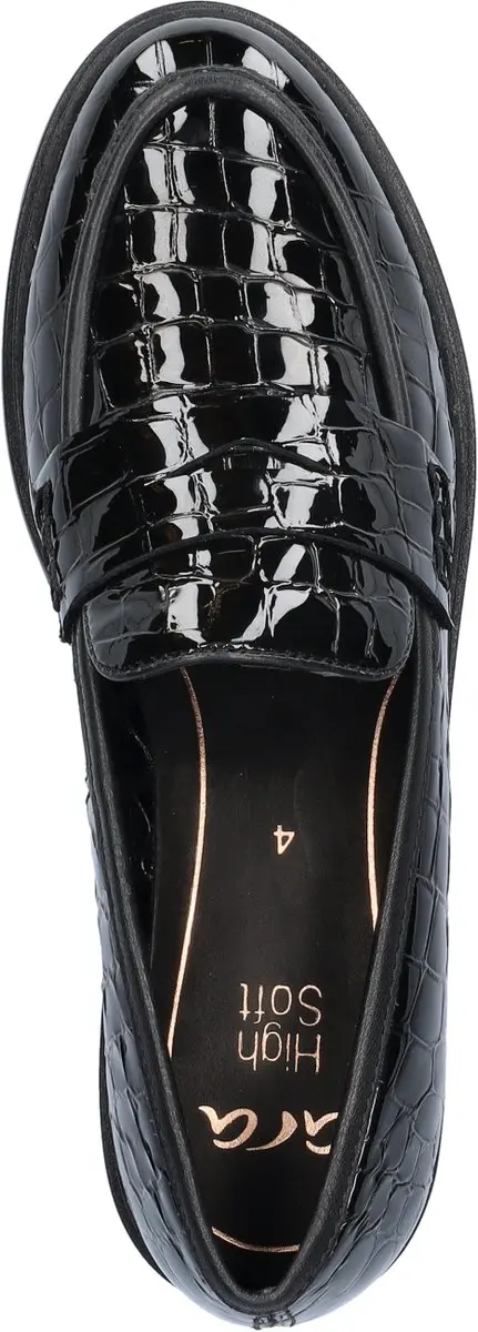 Ara Cambridge Dames Loafers - Zwart - Maat 37