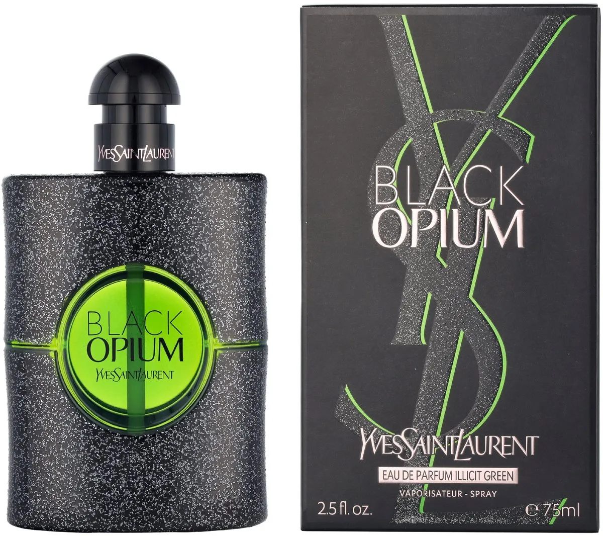 Yves Saint Laurent Black Opium Illicit Green Eau de Parfum 75ml - afbeelding 6 van 6