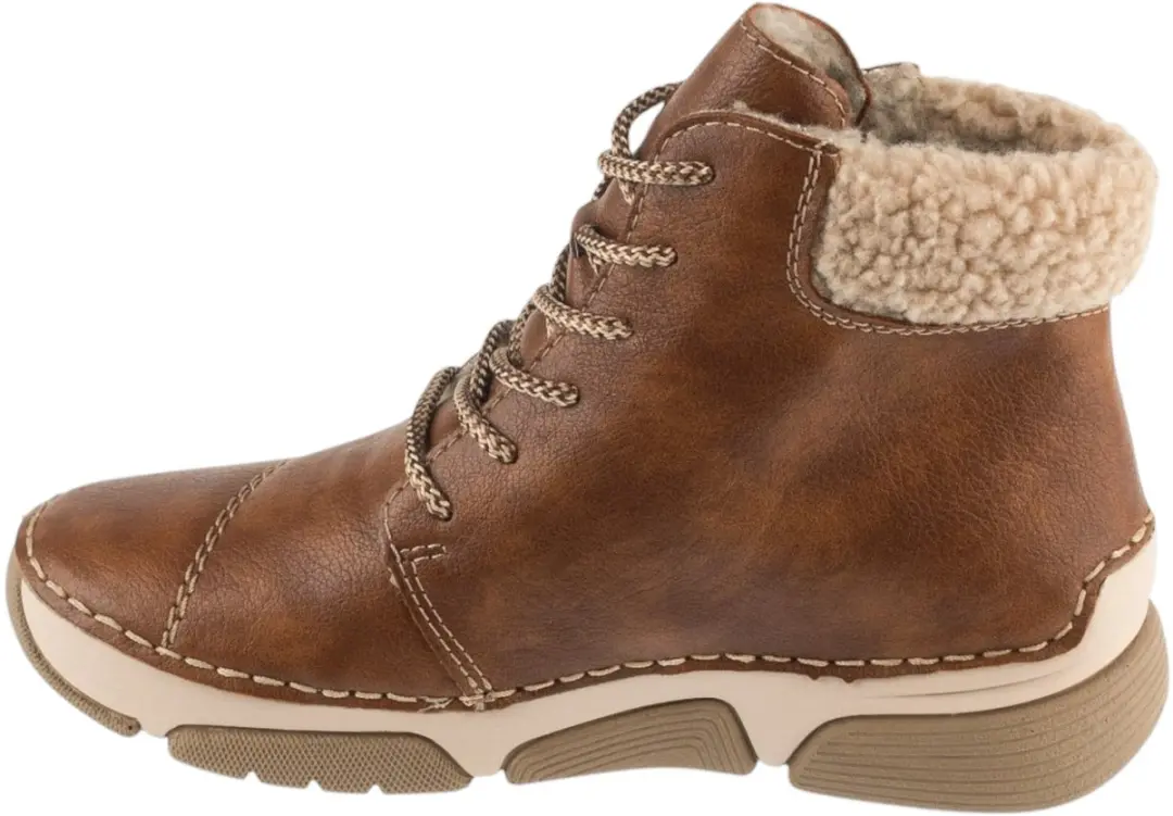 Rieker Vrouwen Laarsjes 45931-24 - Bruin - Maat 39
