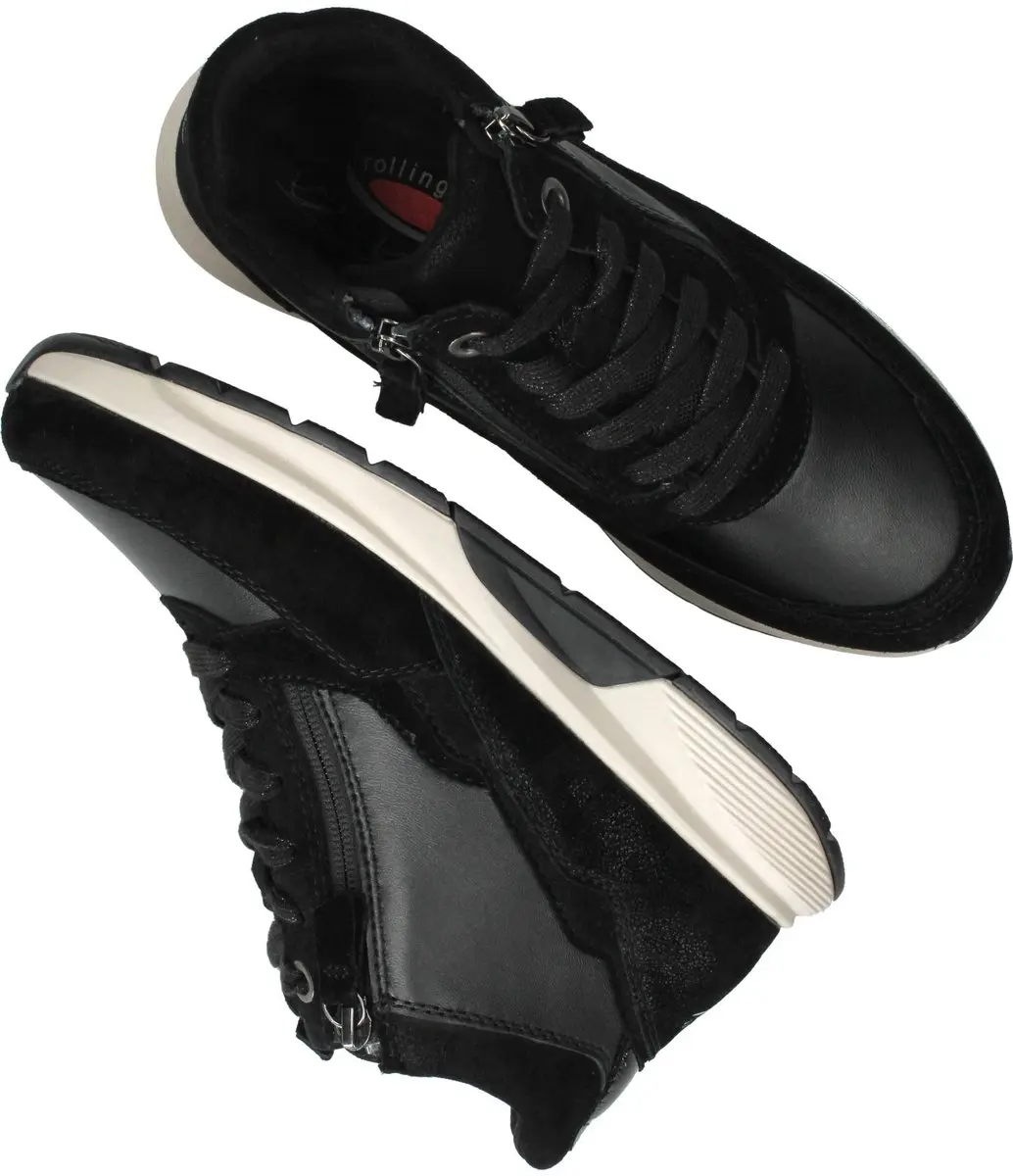 Gabor Rollingsoft Veterboots 41 - Zwart