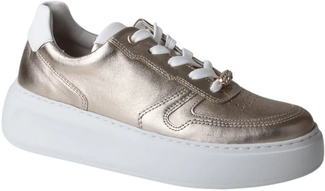 Gabor 66.485.82 dames sneakers maat 37,5 (4,5) metallic