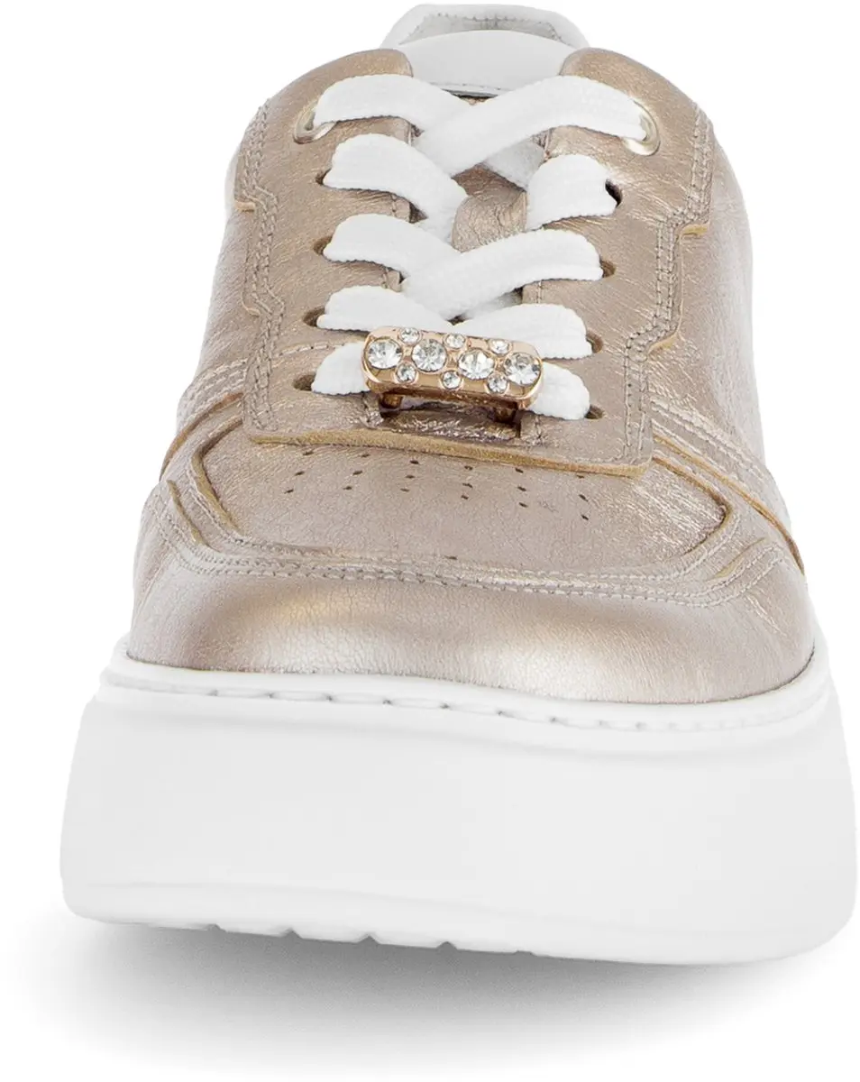 Gabor 66.485.82 Dames Sneakers - 37,5 - Metallic