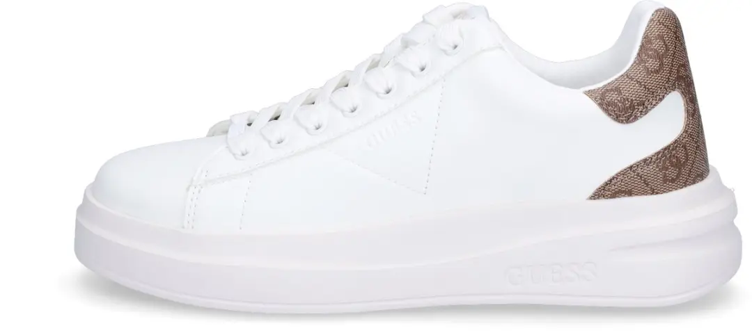 GUESS Lace-Up Platform Sneakers - Witte zool - 41 - afbeelding 2 van 6