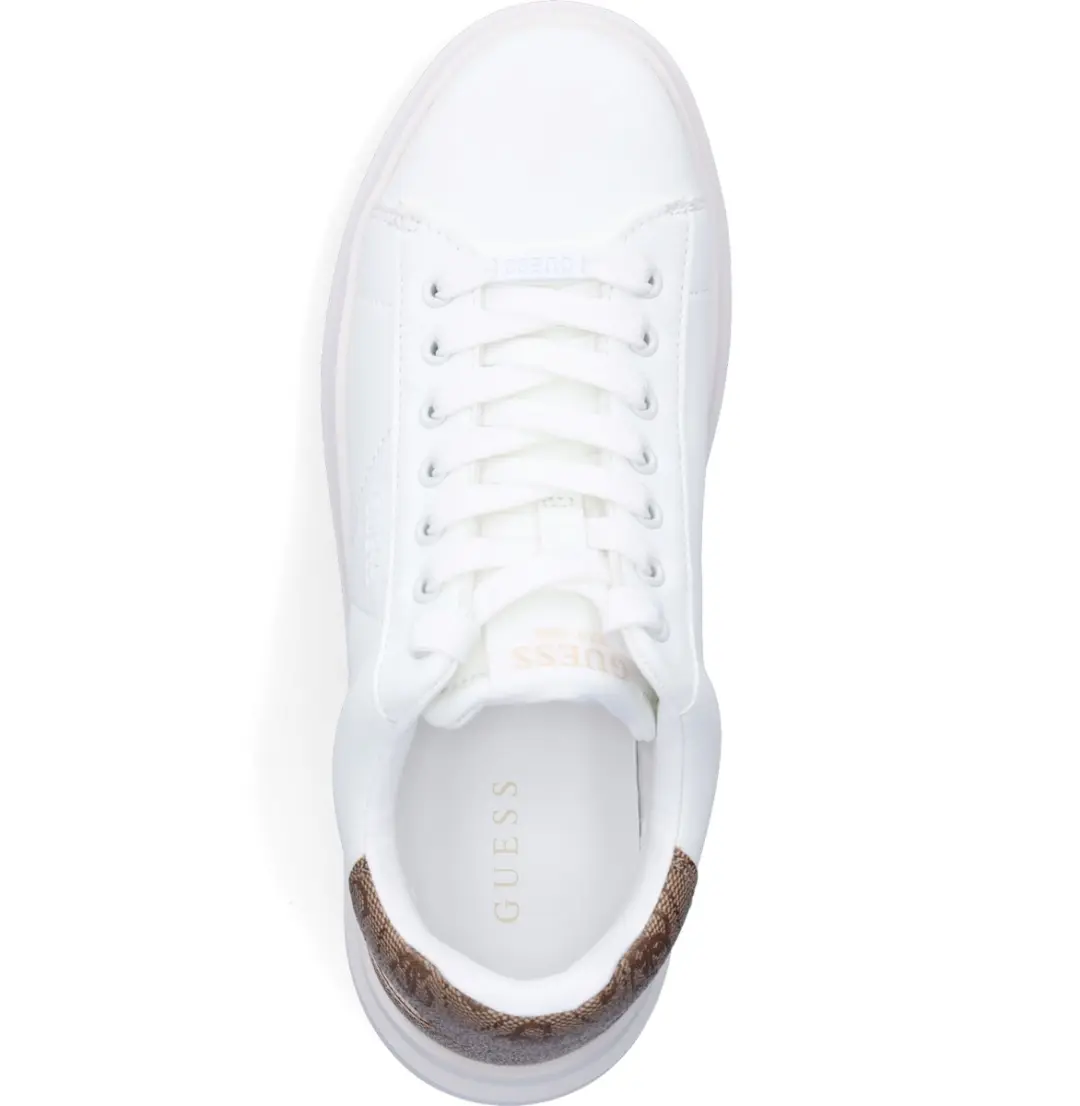 GUESS Lace-Up Platform Sneakers - Witte zool - 41 - afbeelding 5 van 6