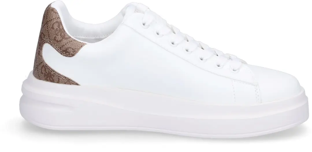 GUESS Lace-Up Platform Sneakers - Witte zool - 41 - afbeelding 4 van 6