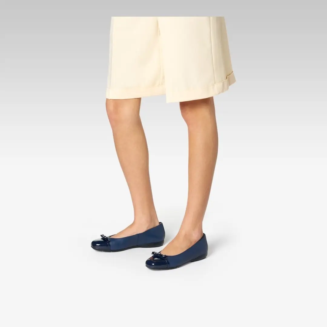 Geox Annytah Ballerina's - Marineblauw 38