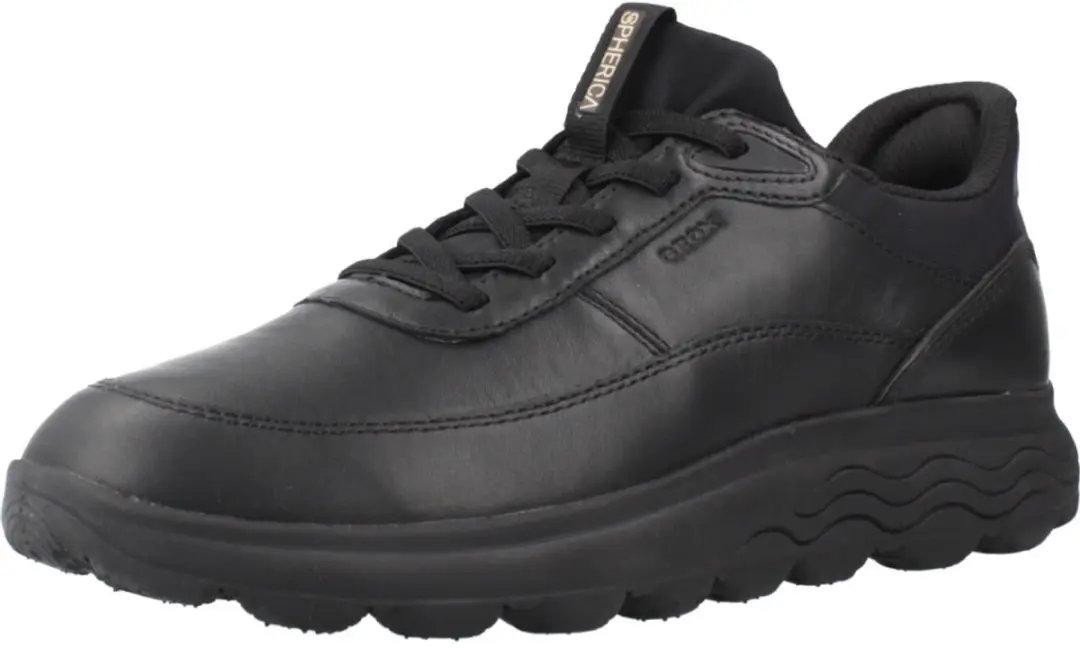 Geox Spherica Plus Dames Sneakers - 36 - Zwart - afbeelding 3 van 6