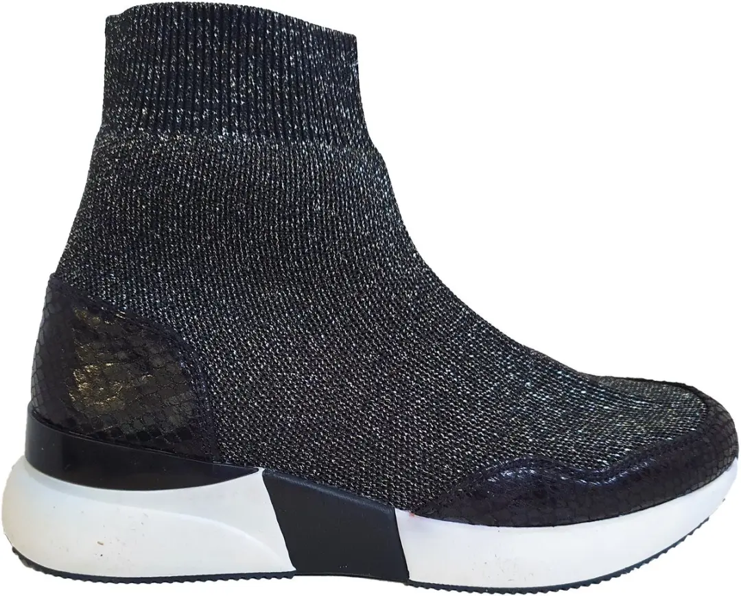 La strada 1807432 4501 Knitted Black maat 40