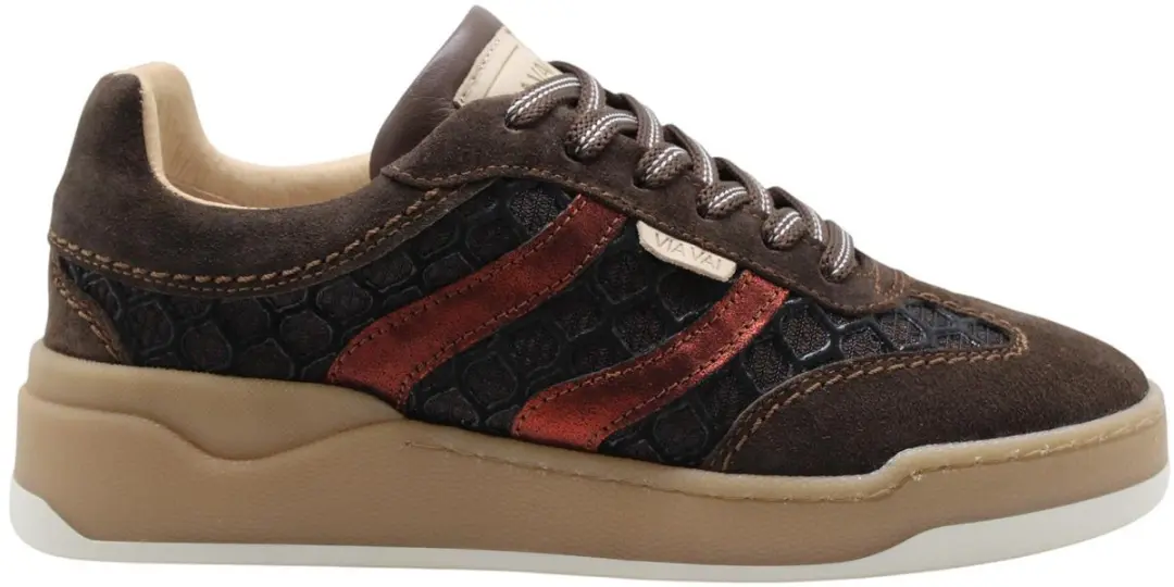 VIA VAI Sam Naomi Sneakers Dames - Bruin - Maat 38 - afbeelding 6 van 6