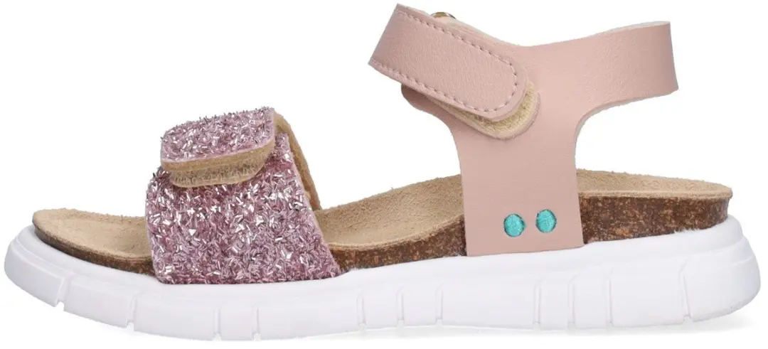 BunniesJR Bregje Beach Platte Sandalen - Roze 33 - afbeelding 5 van 6