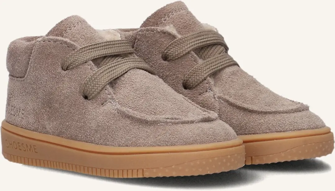 Shoesme Bn25w029 Sneakers - Unisex - Taupe - Maat 21 - afbeelding 5 van 6