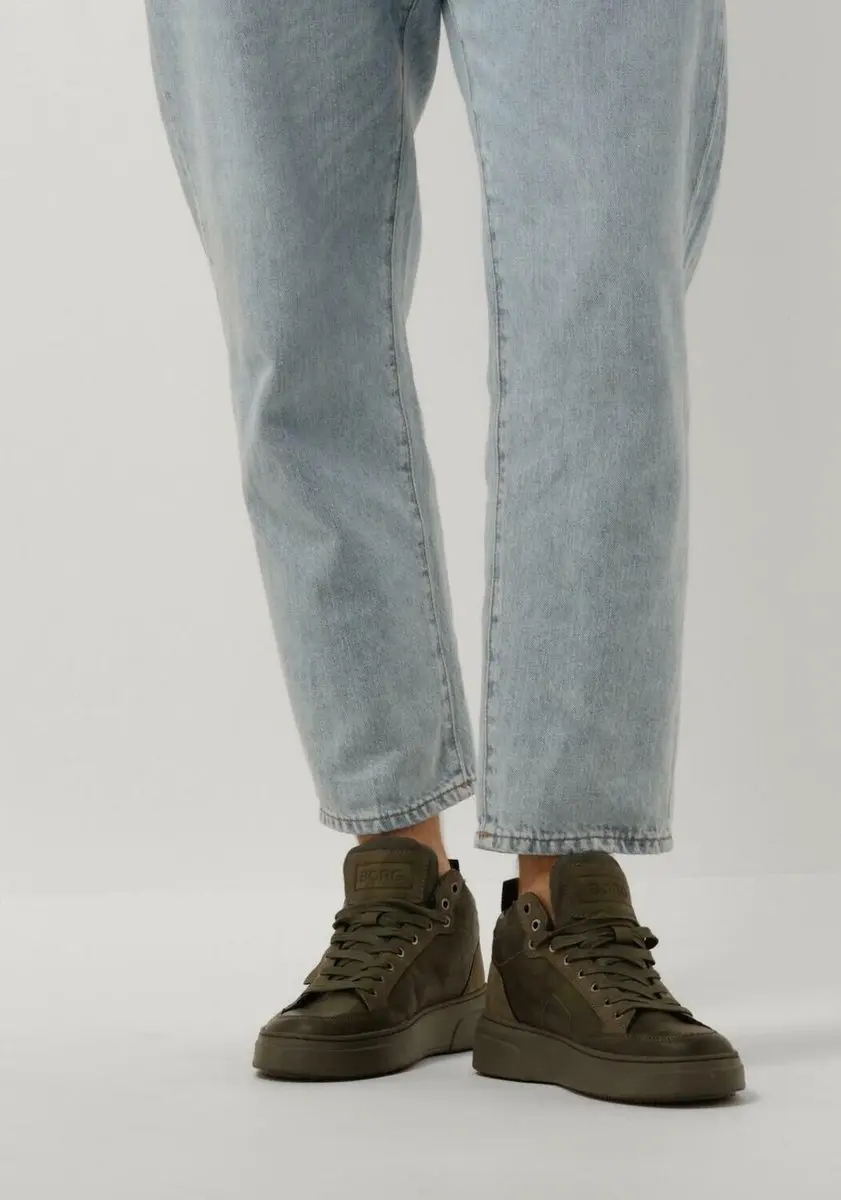 Björn Borg T1930 Mid M Sneakers - 41 - Olijfgroen - afbeelding 4 van 6