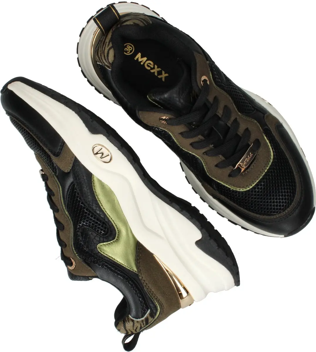Mexx Palma Ora Sneakers 38 - Zwart